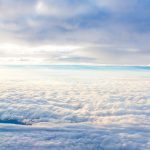 云层 高空 天空 白云