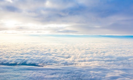 云层 高空 天空 白云