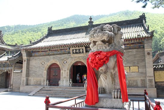 中国 山西 五台山 佛教 佛山 建筑 文化 狮子