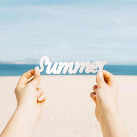 夏天 海滩 双手 summer